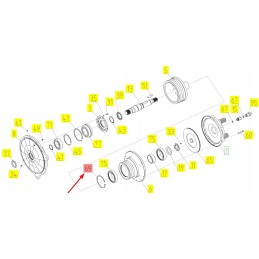 102135740 seger ring 140 x 4 0