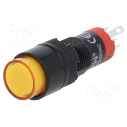 1 pcs x ONPOW - LAS3Y-11/230/O - Switch: push-button, Pos: 2, SPDT, 0.5A/250VAC, 1A/24VDC, ON-(ON)