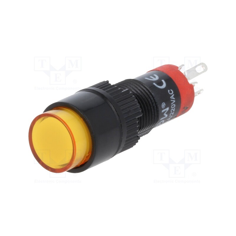 1 pcs x ONPOW - LAS3Y-11/230/O - Switch: push-button, Pos: 2, SPDT, 0.5A/250VAC, 1A/24VDC, ON-(ON)