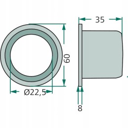Motorcycle pipe sleeve 52580333967