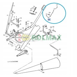 New Holland pendant chain 230109