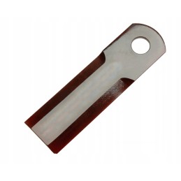 Straw chopper blade for forage harvester