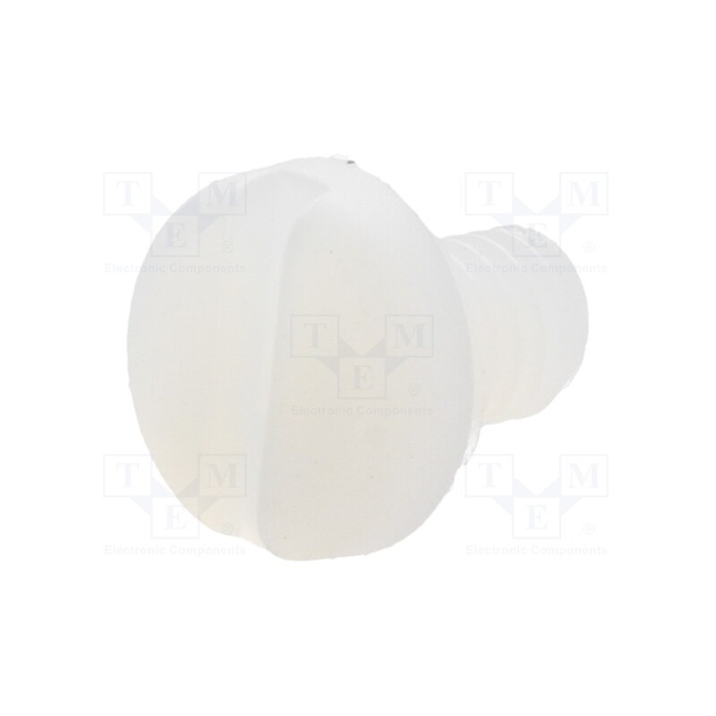 10 pcs x DREMEC - 8G204M4X06 - Screw, M4x6, 0.7, Head: cheese head, slotted, 1,3mm, polyamide