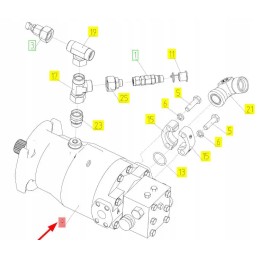 102303404 hydrostat hydraulic motor