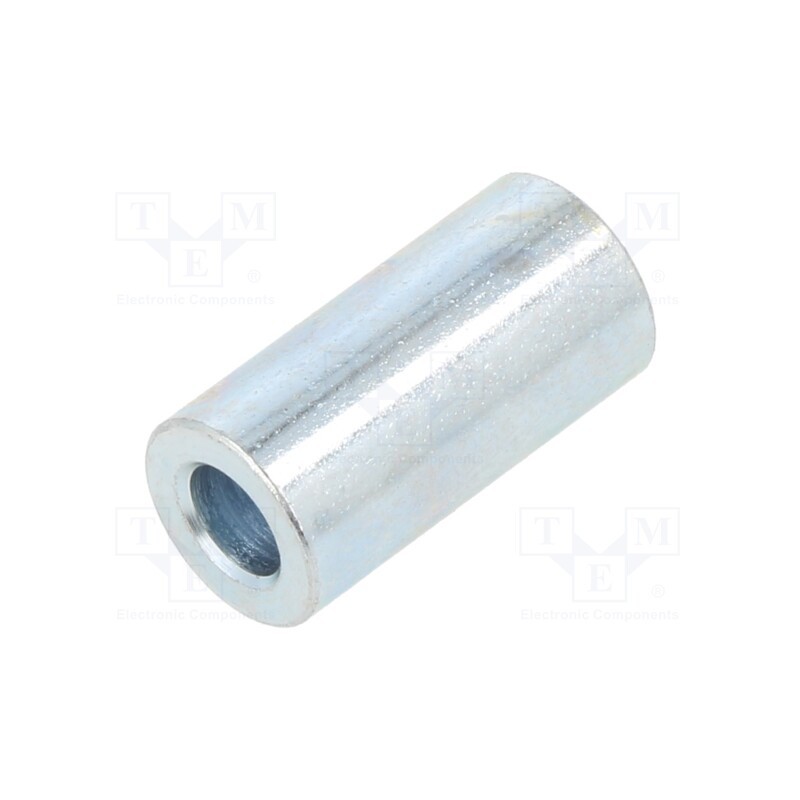 10 pcs x DREMEC - 3210/5,3X20 - Spacer sleeve, 20mm, cylindrical, steel, zinc, Out.diam: 10mm