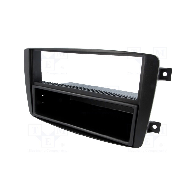 1 pcs x ACV - 281190-02-0 - Radio frame, Mercedes, 2 ISO, black