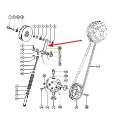 667735 1 V-belt tensioner
