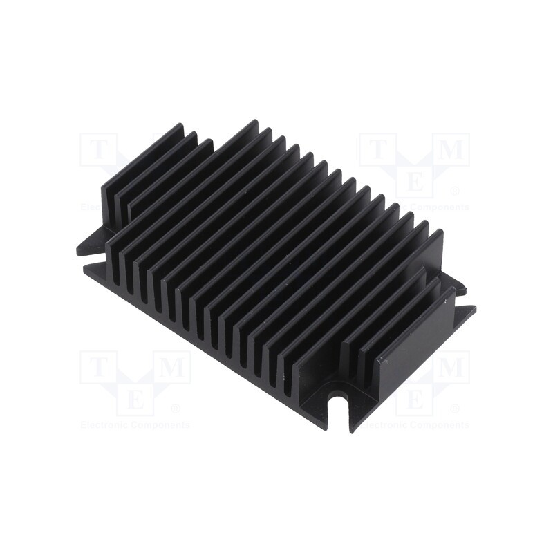 1 pcs x Wakefield Thermal - 547-45AB - Heatsink: extruded, grilled, TO218,TO220, black, L: 36.8mm, 2.1°C/W