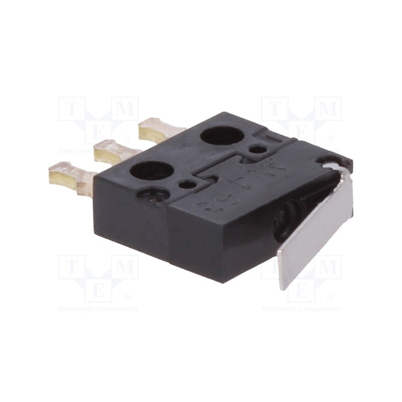 1 pcs x PANASONIC - AV4024 - Microswitch SNAP ACTION, 0.5A/30VDC, with lever, SPDT, ON-(ON)