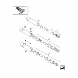 New Holland 84041996 cnh header actuator