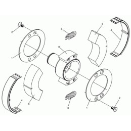 Wacker bpu3545 clutch spring 0059739