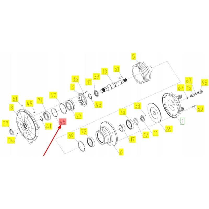 102337204 retaining ring c120