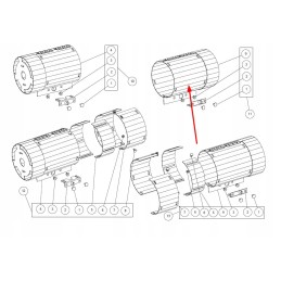 Km 001203 shaft housing
