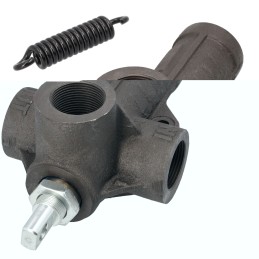Hydraulic tipping valve