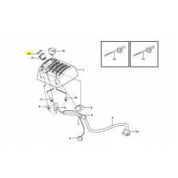 Travel direction switch for Volvo loader
