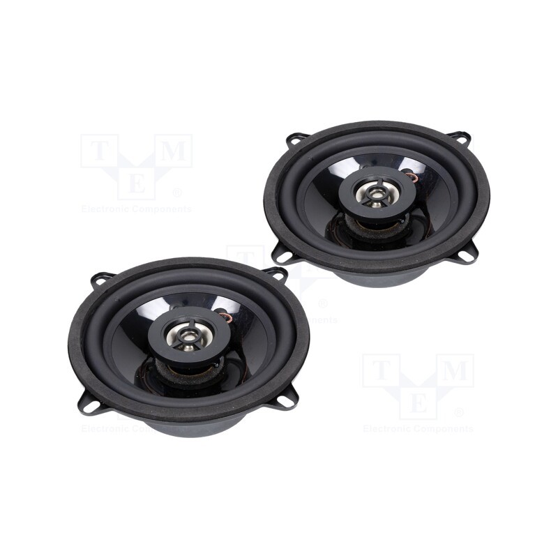 1 set x CL ITALIA - CL-018130 - Car loudspeakers, two-way, 130mm, 100W, 70÷20000Hz, 4Ω, 90dB, 2pcs.