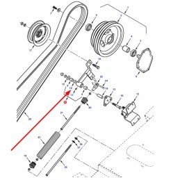 71389638 tensioner handle