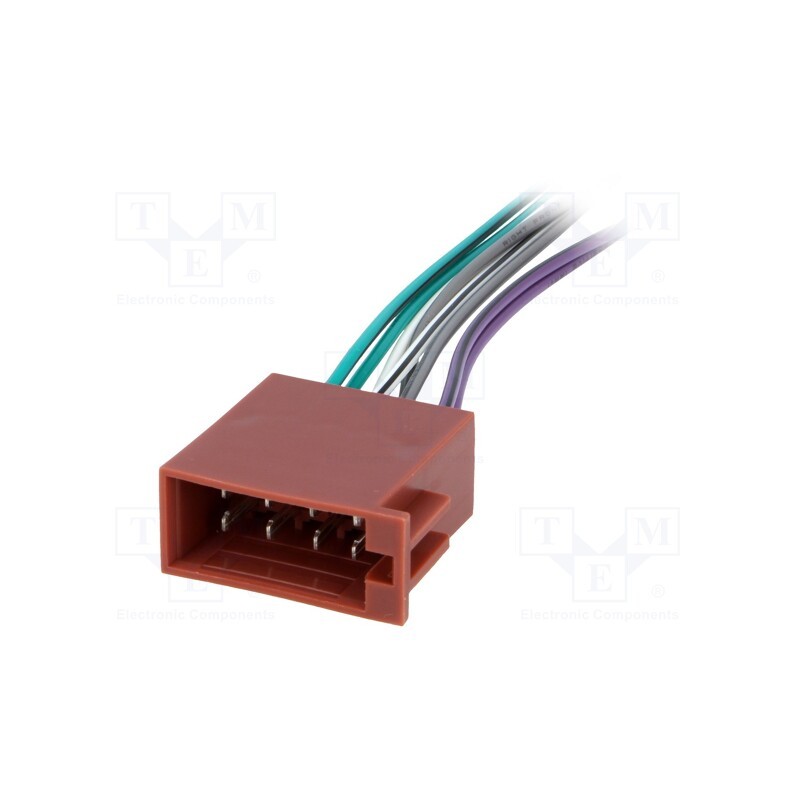 2 pcs x 4CARMEDIA - Fuse holder, cylindrical fuses, 5x30mm,6.3x32mm, 750mm2, yellow