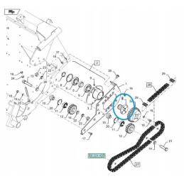 New Holland header hub 322698850 cnh