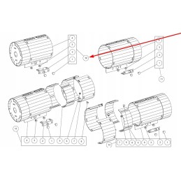 Km 001201 shaft cover