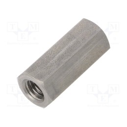 10 pcs x DREMEC - 1413X30 - Screwed spacer sleeve, 30mm, Int.thread: M8, hexagonal