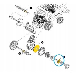 Clutch New Holland CX Ch CSX 84462006