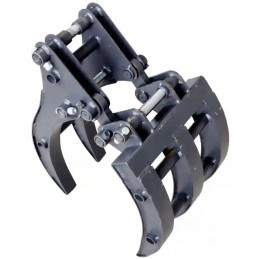 Mini excavator cube wood grabber 0 8 1 5t new