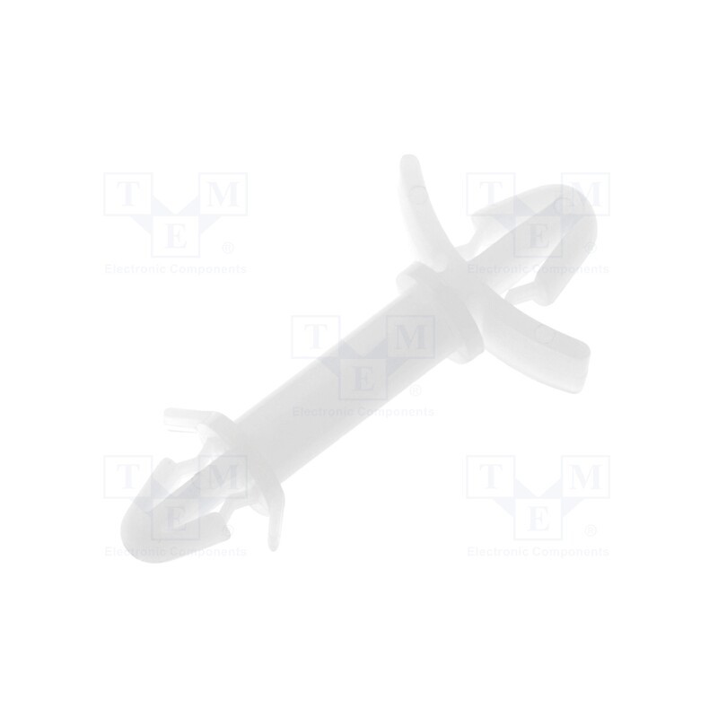 10 pcs x FIX&FASTEN - FIX-LCBS-15 - PCB distance, polyamide, L: 15.7mm, latch/latch, natural, UL94V-2