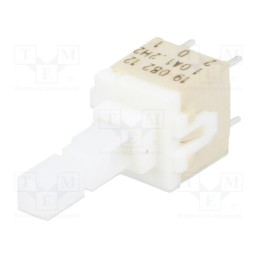 1 pcs x C&K - PVA1 OA H2 1.2N V2 - Switch: keypad, Pos: 2, DPST, 0.1A/32VDC, white, none, THT, 2.1N, PVA