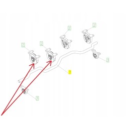 100175555 shaker bearing housing