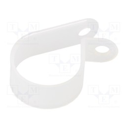 10 pcs x KEYSTONE - 7637 - Fixing clamp, Cable P-clips, ØBundle : 22.2mm, W: 12.7mm