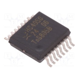 1 pcs x NEXPERIA - 74HC4050DB,112 - IC: digital, buffer,non-inverting, Ch: 6, CMOS, SMD, SSOP16, 2÷6VDC