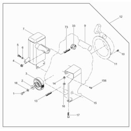 Wacker DS rammers, clutch spring 0098467
