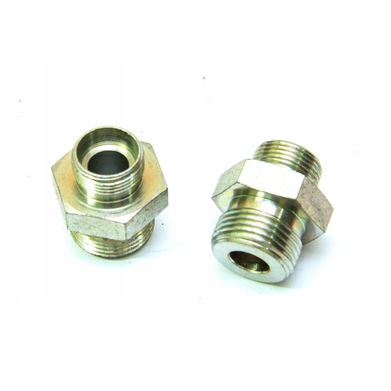 Hydraulic body of the connection m27x2 m22x1 5 bizon