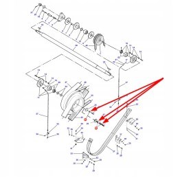 D41114500 pulley washer