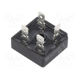 1 pcs x SHINDENGEN - S25VB80-4000 - Bridge rectifier: single-phase, Urmax: 800V, If: 25A, Ifsm: 400A