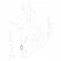 Hatz 50478800 fuel filter series 1d and 1b