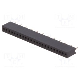 1 pcs x DISPLAY VISIONS - EA B254-12 - Pin socket, PIN: 12, Layout: 1x12, 2.54mm