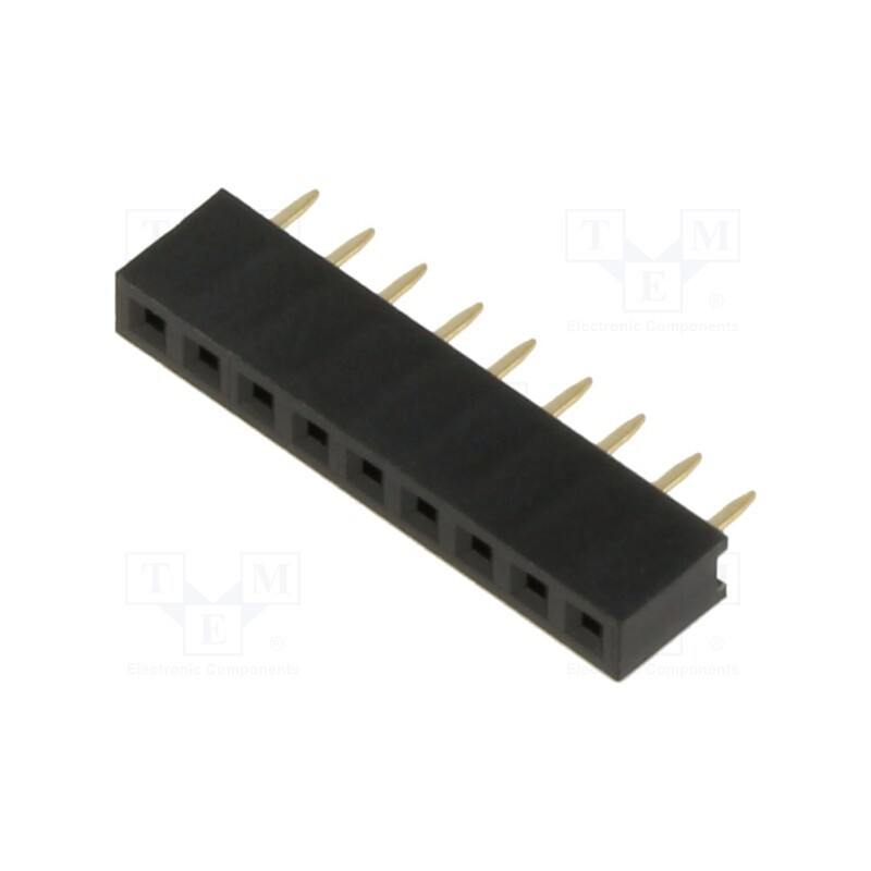 1 pcs x DISPLAY VISIONS - EA B200-9 - Pin socket, PIN: 9, Layout: 1x9, 2.54mm