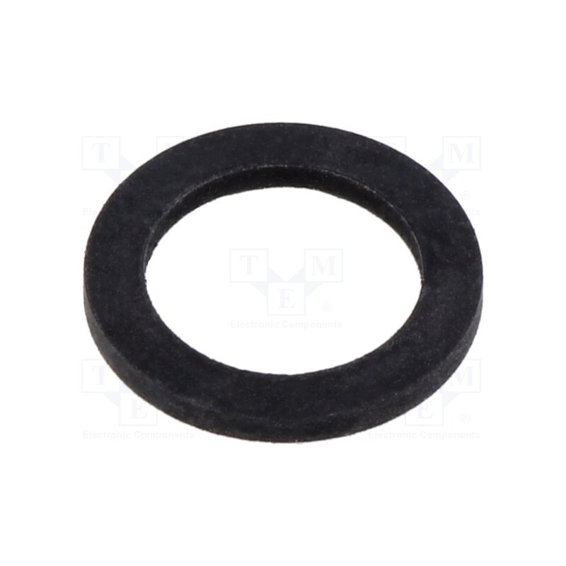 10 pcs x TE Connectivity - ECR-WG-PG7-BL-A - Gasket, CR rubber, Thk: 1.5mm, Øint: 11.8mm, PG7, black, Entrelec