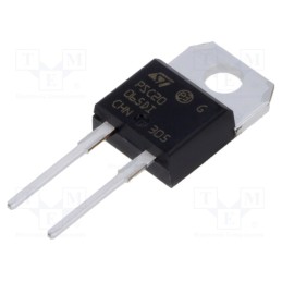 1 pcs x STMicroelectronics - STPSC20065DI - Diode: Schottky rectifying, THT, 650V, 20A, TO220AC, , Ir: 2mA