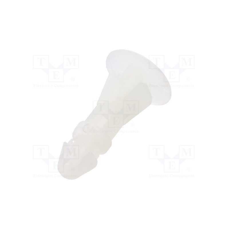 10 pcs x DREMEC - 8G820V40580 - Assembly stud, polyamide, L: 10mm, latch/latch, Ø2: 5.4mm, Ø1: 4mm