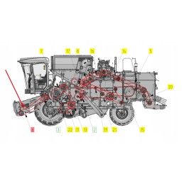 102241657 V-belt 4b x 4482 la