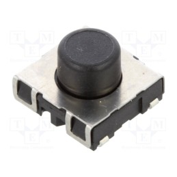 1 pcs x SCHURTER - 1241.1613.11 - Microswitch TACT, SPST-NO, Pos: 2, 0.05A/42VDC, SMD, 1.8N, 7.75mm