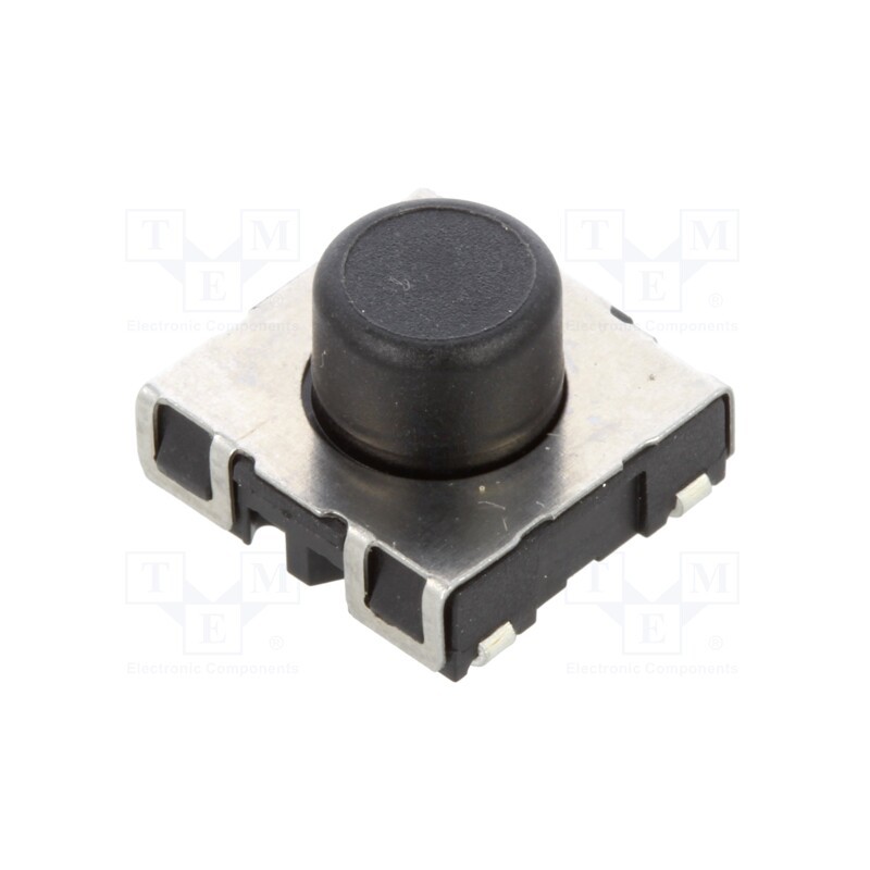 1 pcs x SCHURTER - 1241.1613.11 - Microswitch TACT, SPST-NO, Pos: 2, 0.05A/42VDC, SMD, 1.8N, 7.75mm