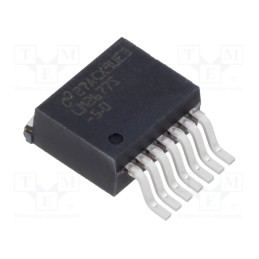 1 pcs x TEXAS INSTRUMENTS - LM2677S-5.0/NOPB - IC: PMIC, DC/DC converter, Uin: 8÷40VDC, Uout: 5VDC, 5A, TO263-7