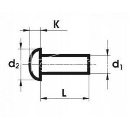 Ball rivet 6x18 Claas 235463