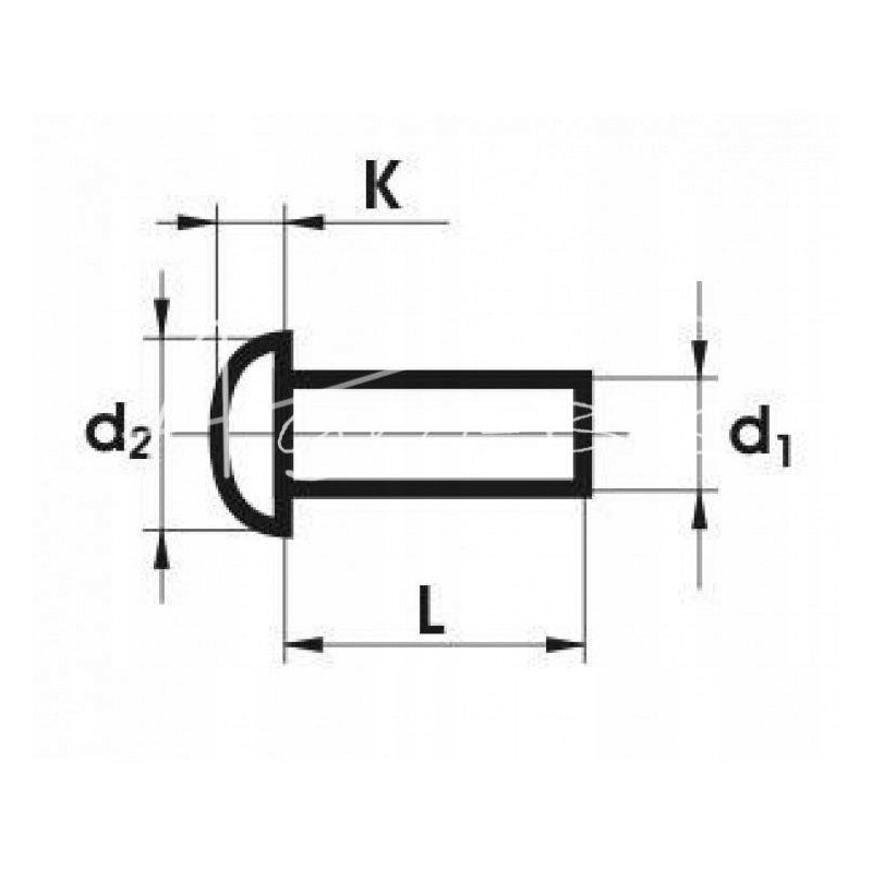 Ball rivet 6x18 Claas 235463