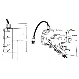 Dickey john speed sensor adapter 110040162