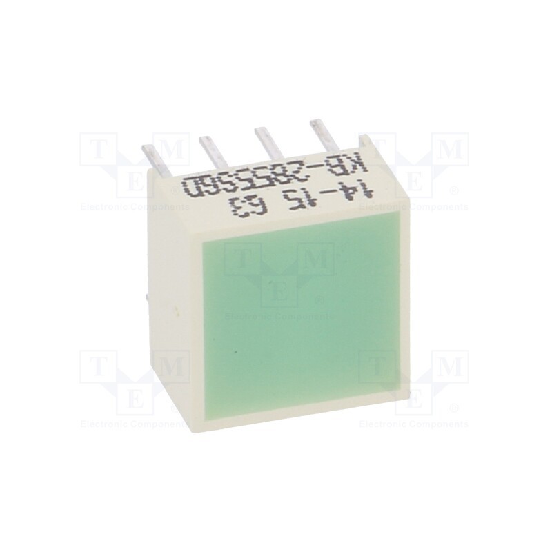 1 pcs x KINGBRIGHT ELECTRONIC - KB-2855SGD - LED backlight, green, Lens: diffused,green, λd: 568nm, 20÷50mcd